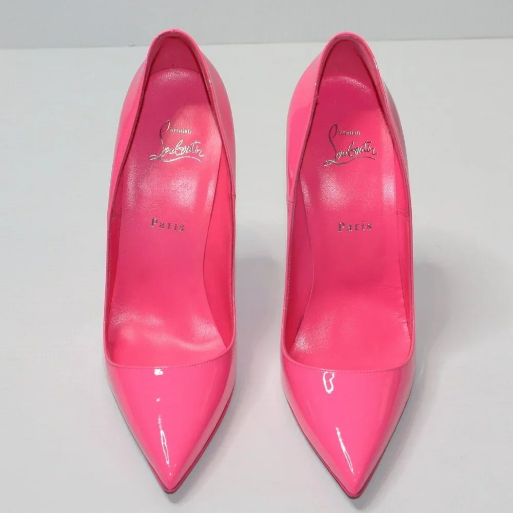 Christian Louboutin So Kate Pointed Toe Pump Hot Pink Shoes in EU 41 / US 11 NEW - Picture 2 of 6